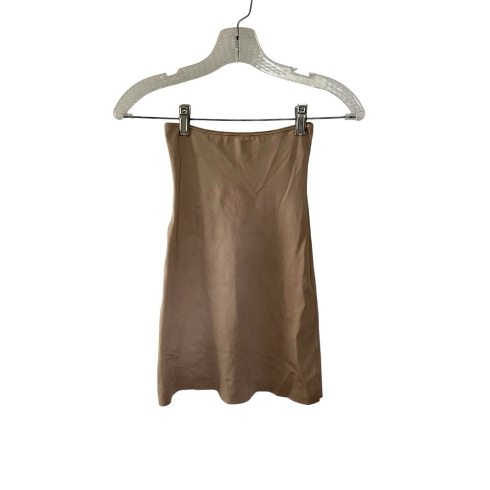 Spanx Mini Half Slip Smoothing Shapewear Size Small In Nude Tan Colour